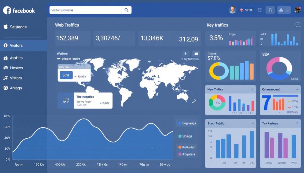 Análise de métricas de visitantes