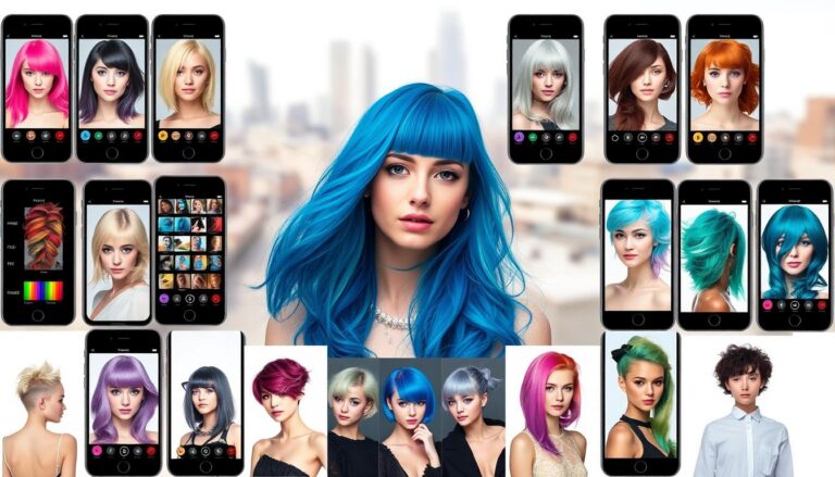 Aplicativos de Cabelo