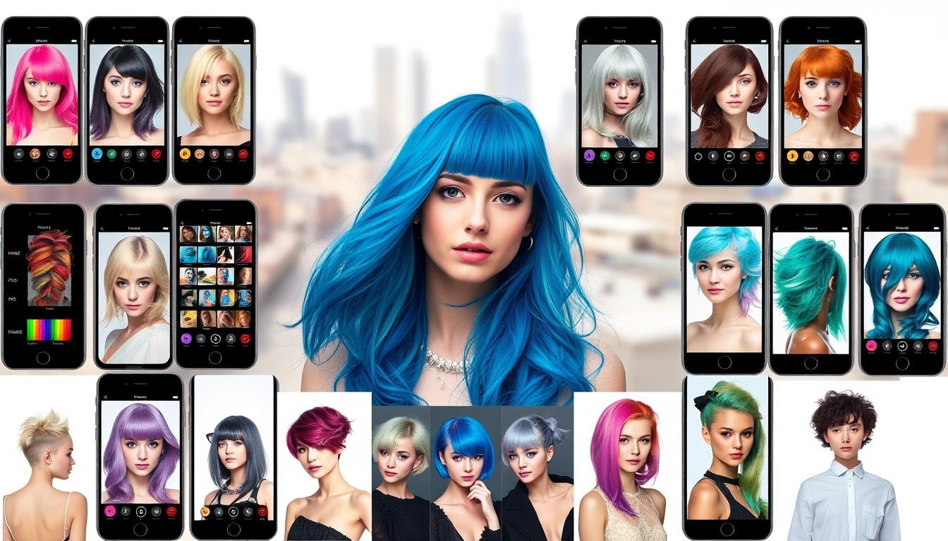 Aplicativos de Cabelo