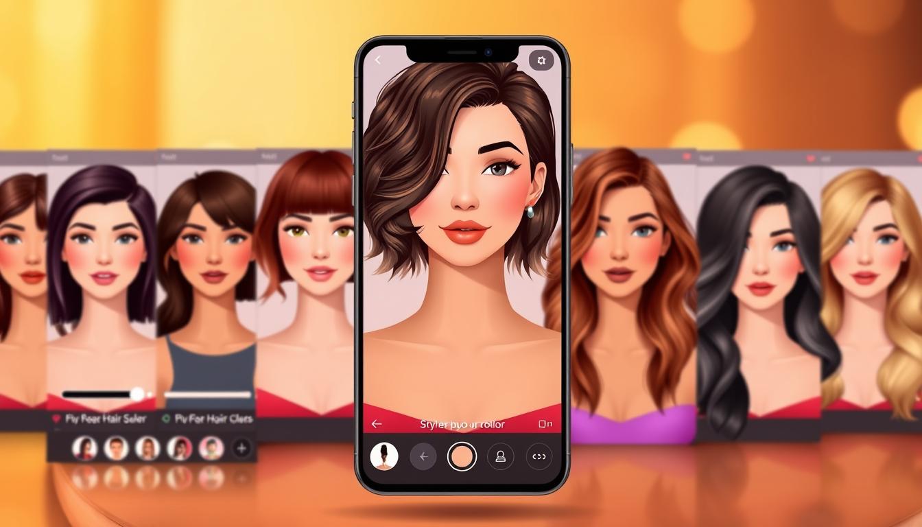 Aplicativos de Cabelo