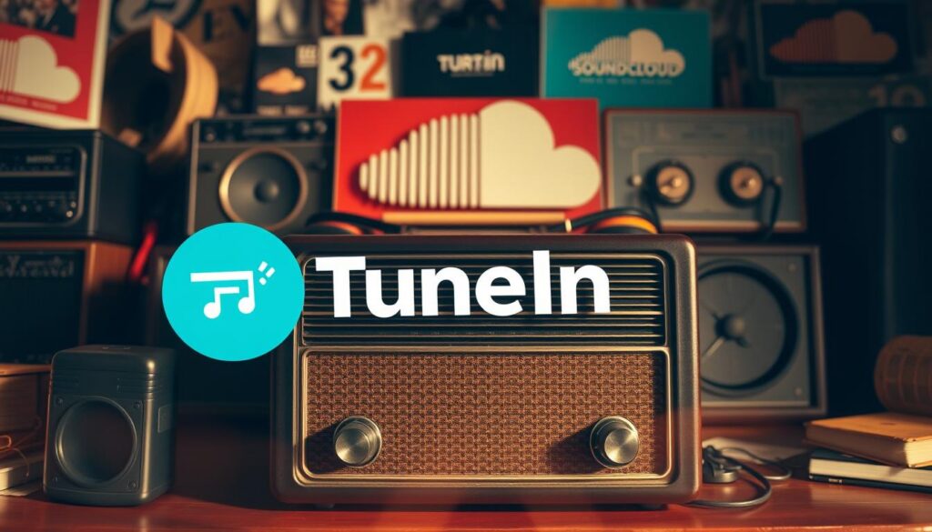 TuneIn Radio SoundCloud streaming rádio TuneIn Radio SoundCloud streaming rádio