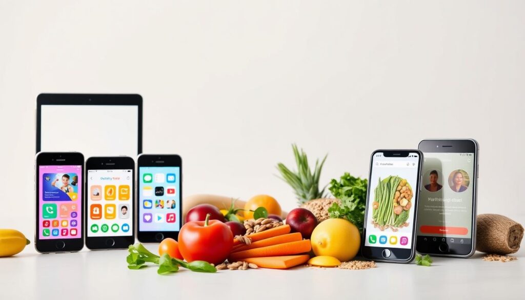 apps para hábitos alimentares saudáveis