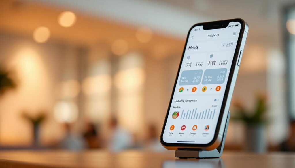 apps registro refeições atividades