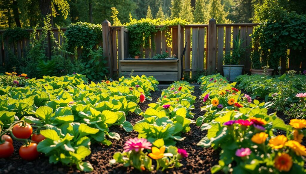 cultivo orgânico horta