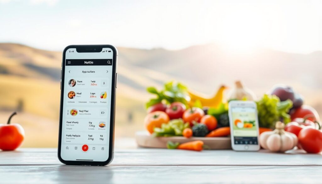 funcionalidades aplicativos nutrição