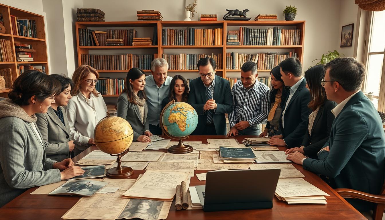 Aplicativo de origem do seu sobrenome