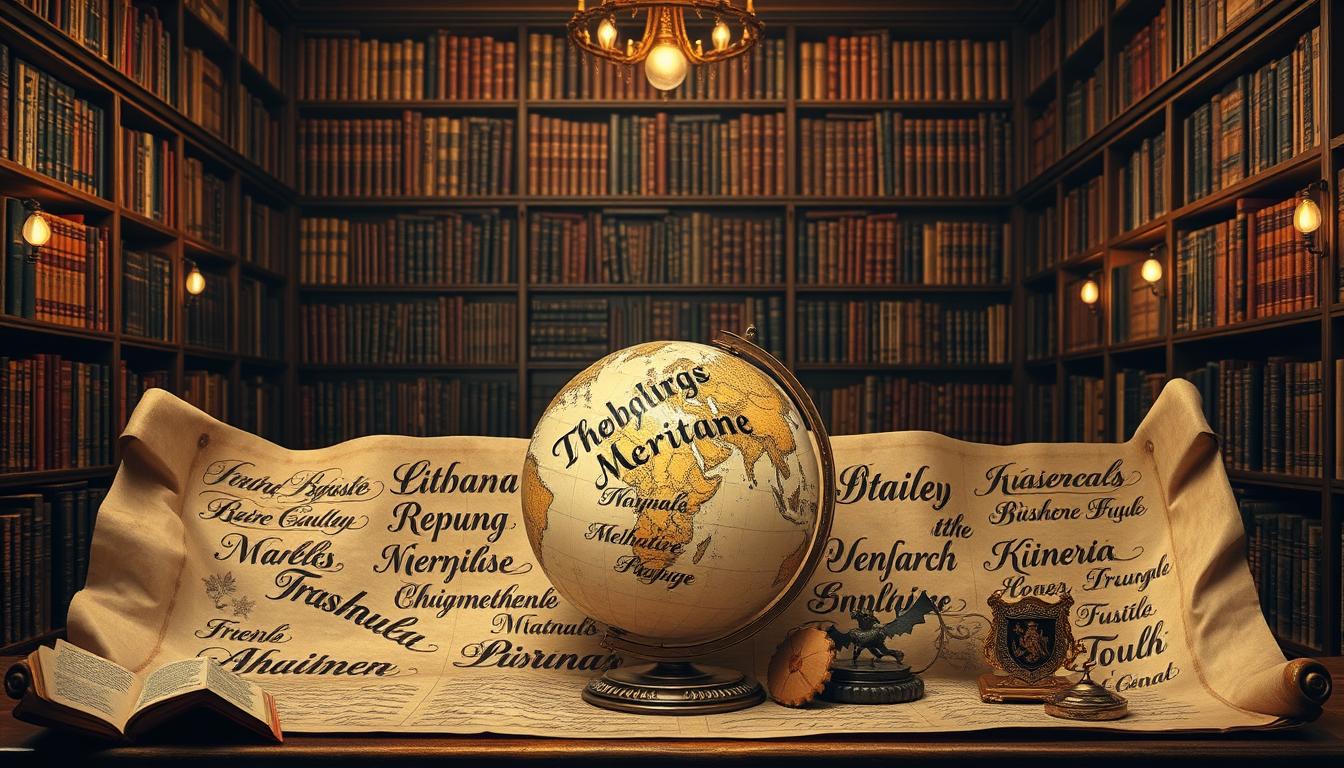 Aplicativo de origem do seu sobrenome