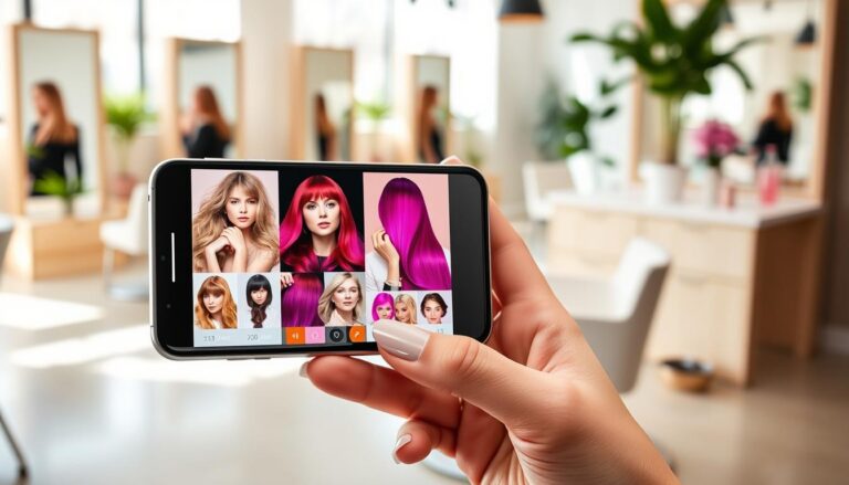 Aplicativos de Cabelo