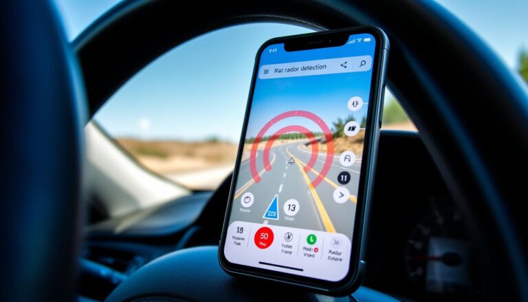 Aplicativos para identificação de radares