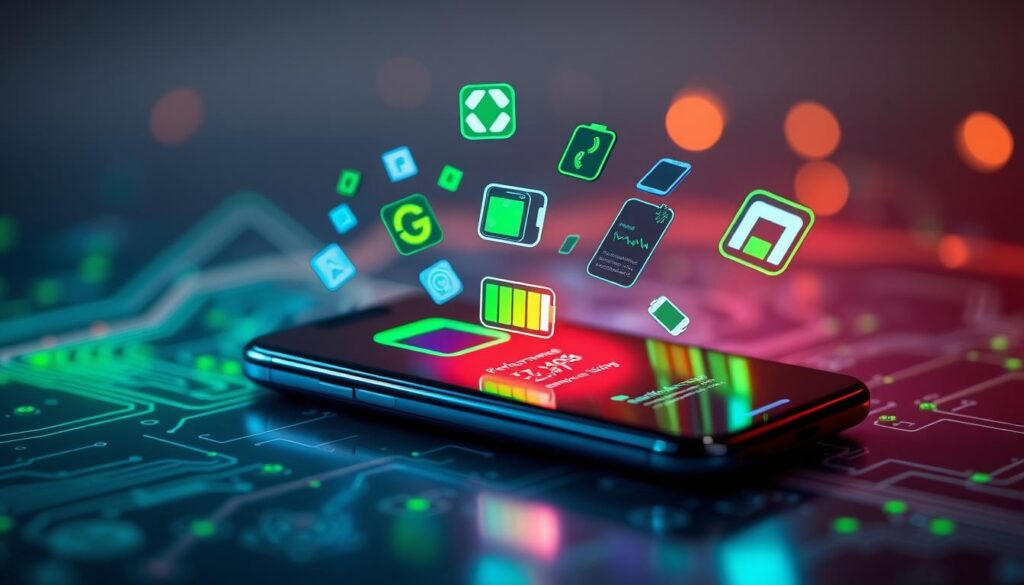 Otimização de desempenho do celular