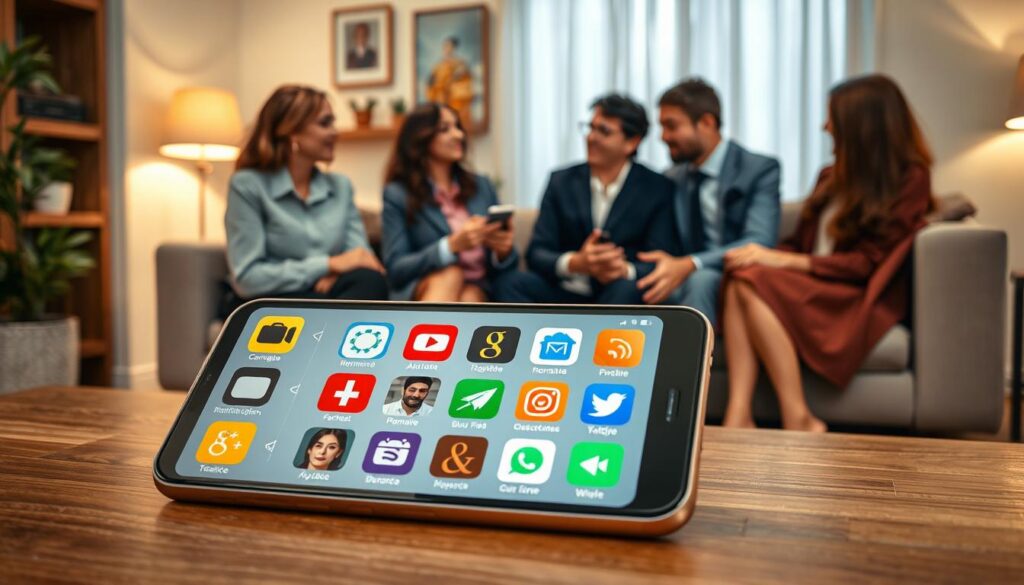 Segurança apps gratuitos novelas