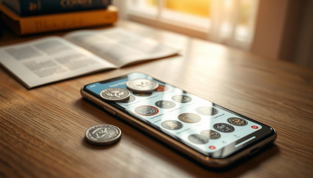 aplicativo iOS para moedas