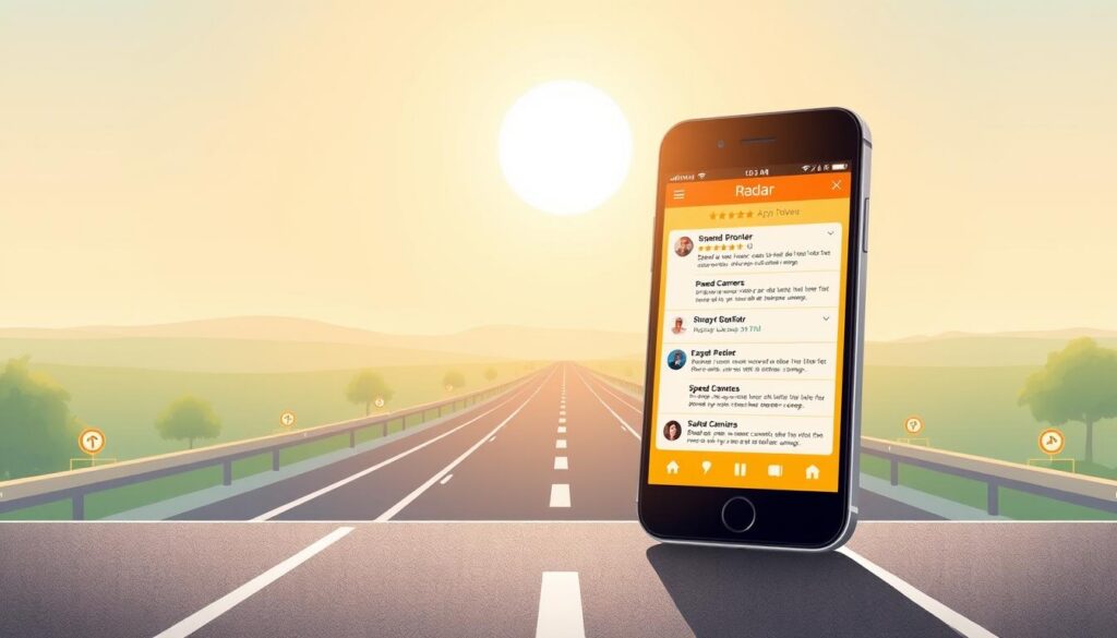 avaliações apps radar