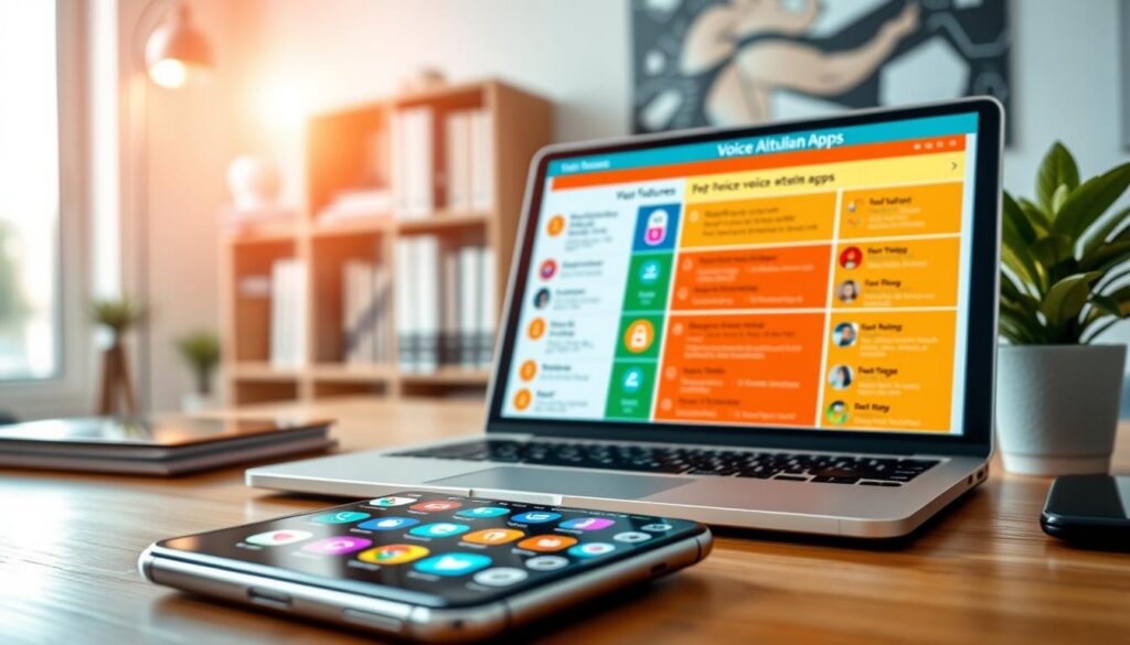 comparativo aplicativos alteração voz