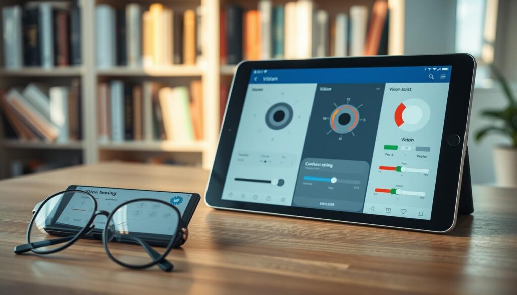 configurações de aplicativos de visão configurações de aplicativos de visão
