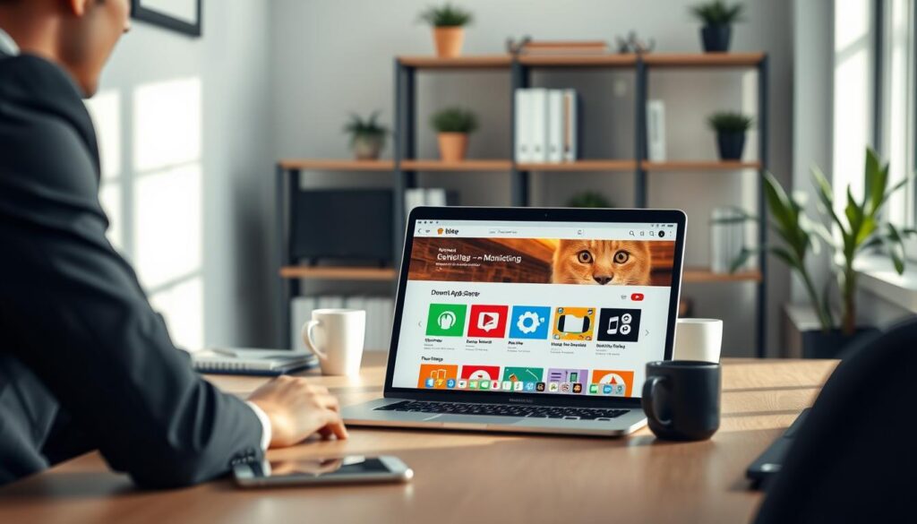 instalação de aplicativos de monitoramento