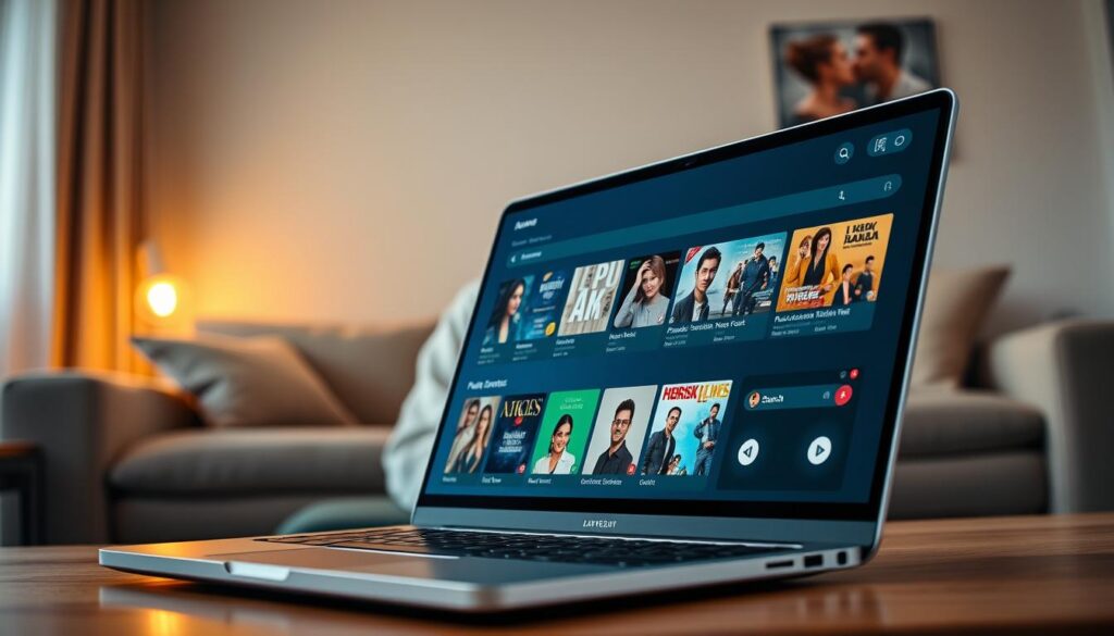 interface experiencia usuario series