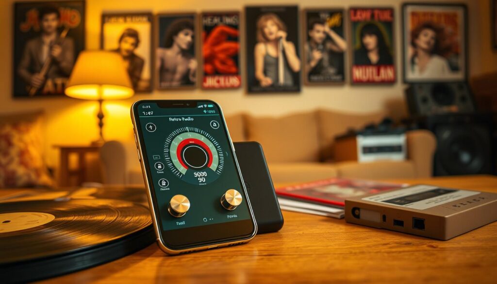 rádio retrô aplicativo