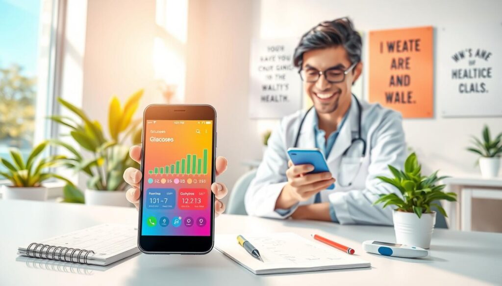 recursos aplicativos glicose