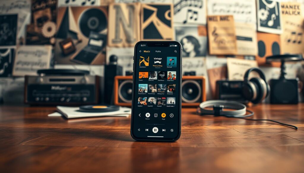 recursos aplicativos música vintage