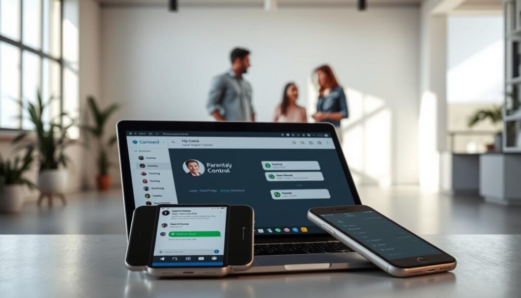 recursos avançados monitoramento parental