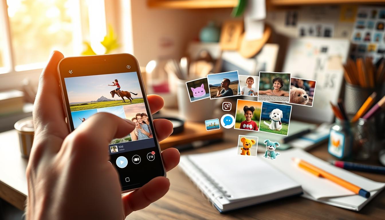 Aplicativo gratuito de animar fotos