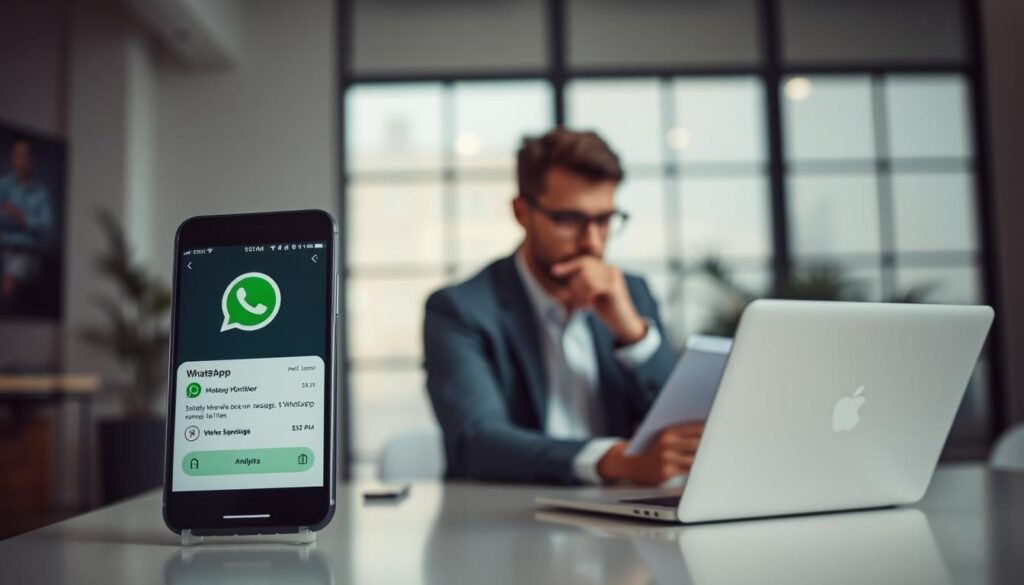 Recursos essenciais aplicativo monitoramento WhatsApp
