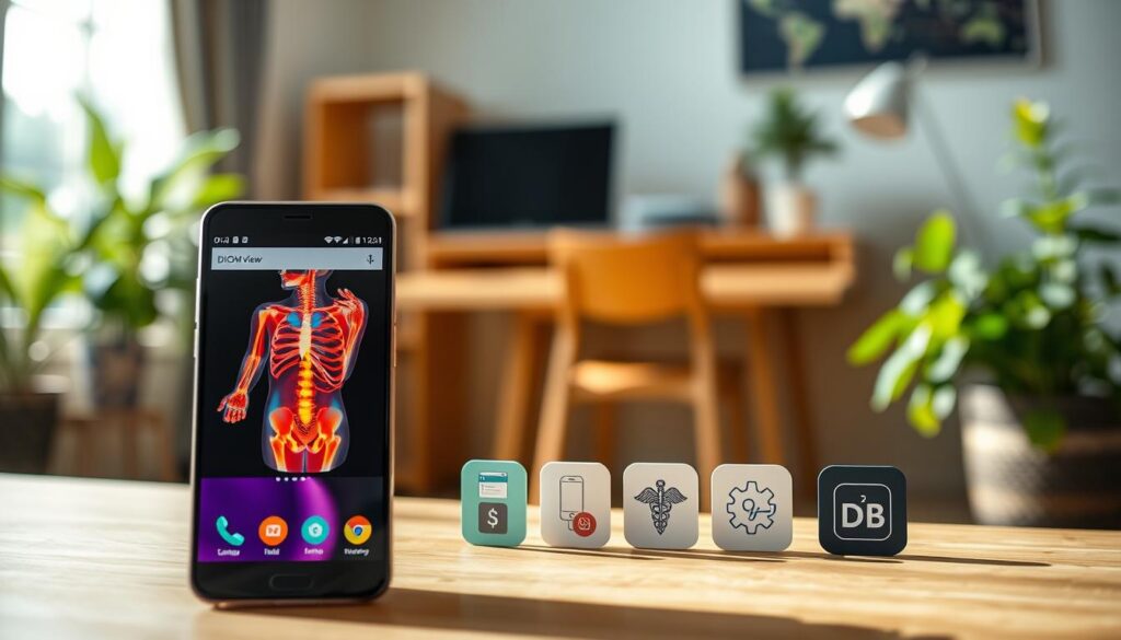 aplicativos android para visualização dicom