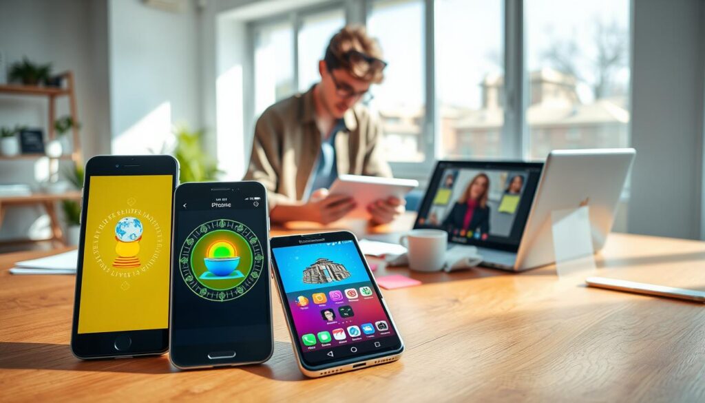 aplicativos iOS Android