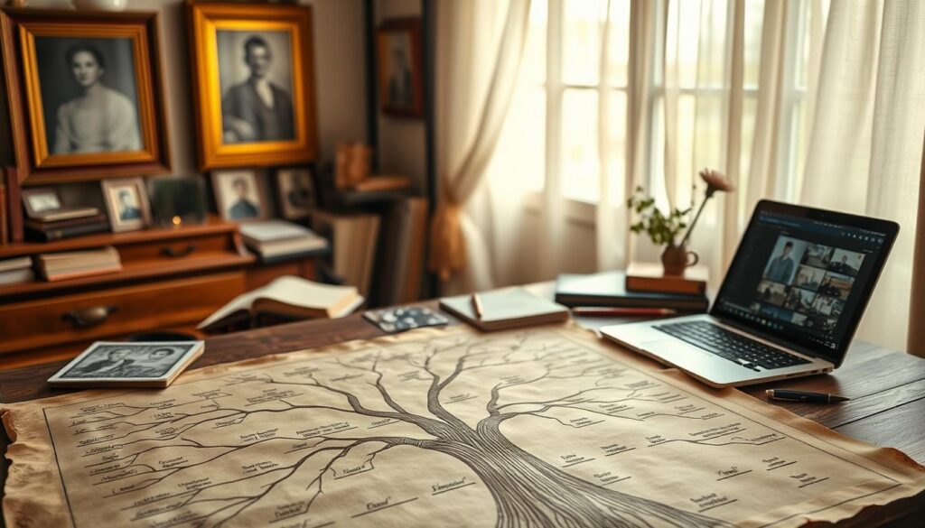 árvore genealógica