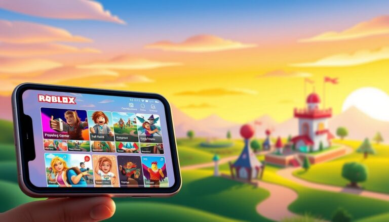 App dos melhores jogos do Roblox