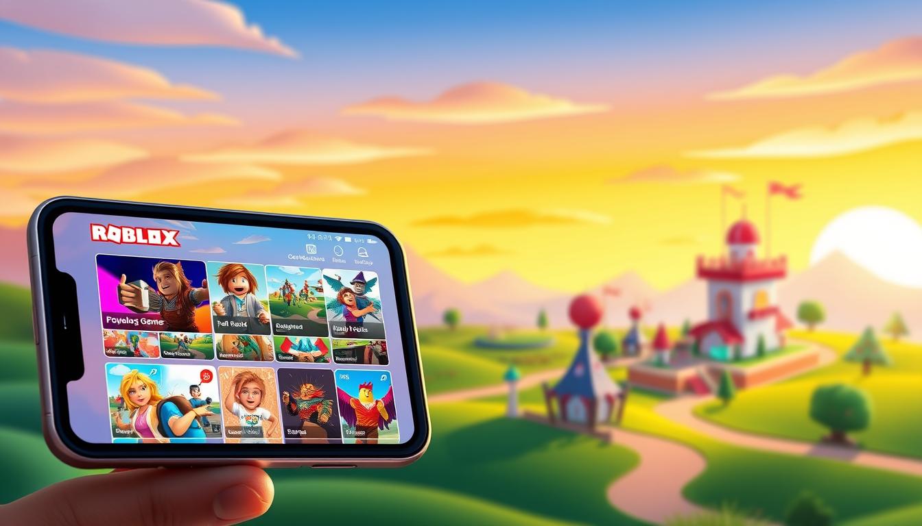 App dos melhores jogos do Roblox