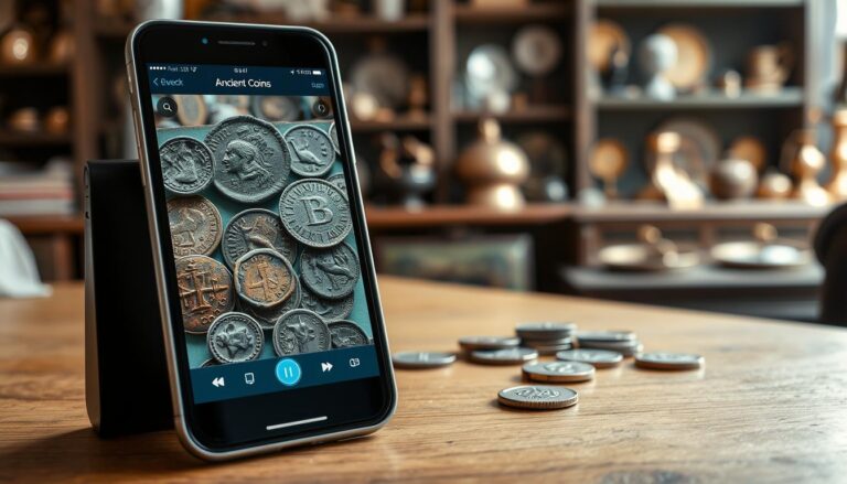 App para escanear moedas antigas