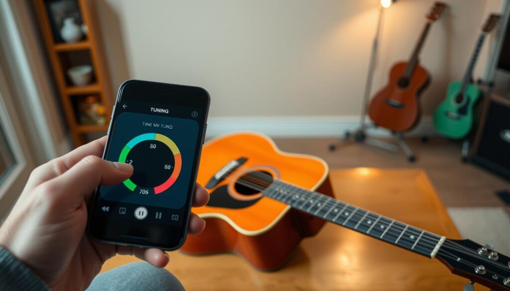 aplicativo afinador de violão