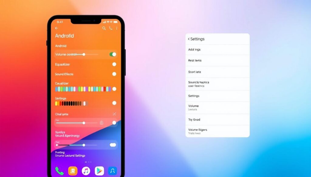 diferenças Android iOS configurações áudio diferenças Android iOS configurações áudio