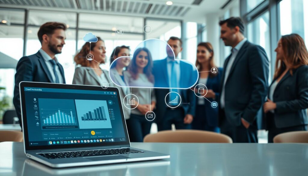 integração com serviços em nuvem