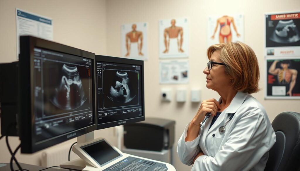 interpretação de imagens de ultrassom