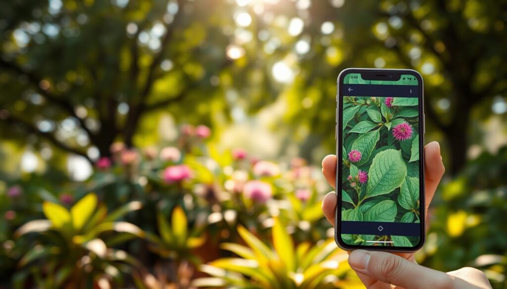 tecnologia identificação plantas câmera tecnologia identificação plantas câmera