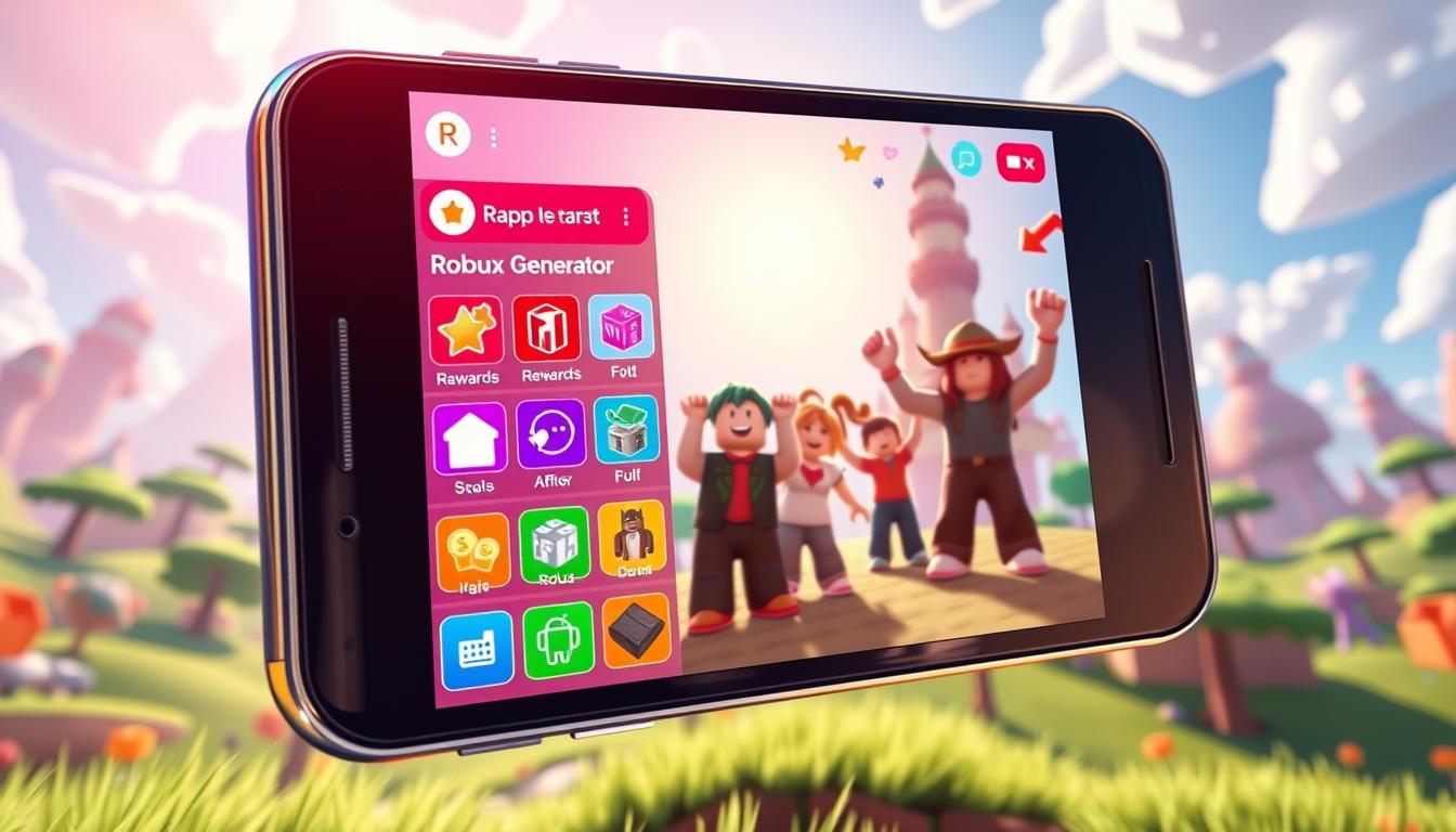 Aplicativo de Robux gratis para Roblox