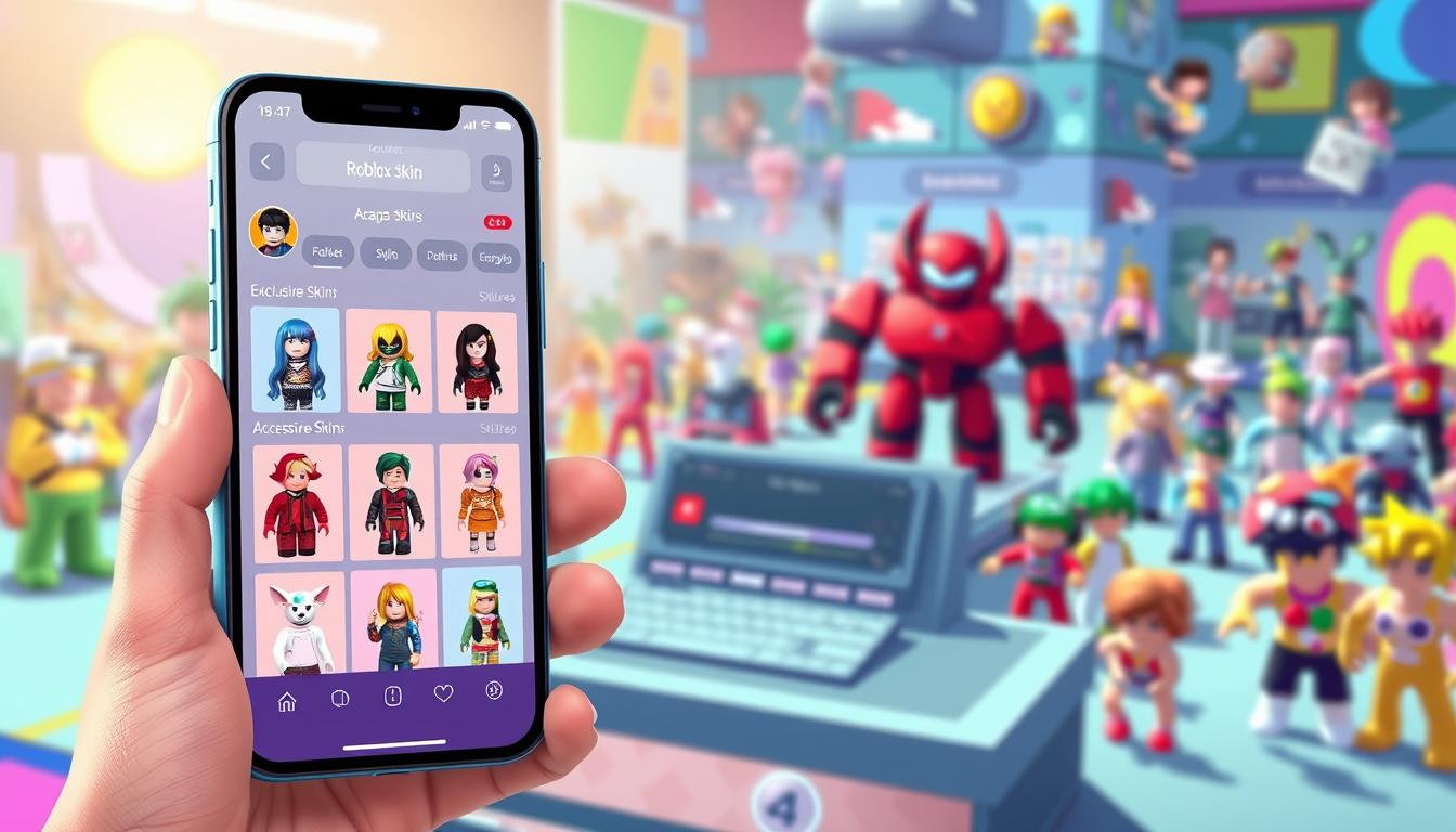 Aplicativo de Skins Roblox
