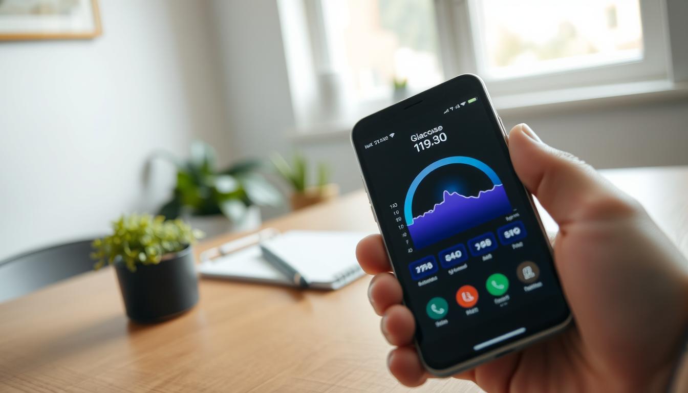 Aplicatvos para medir a glicose