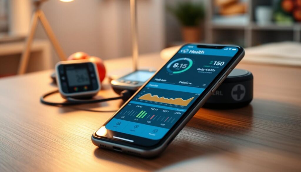 Download de apps de saúde