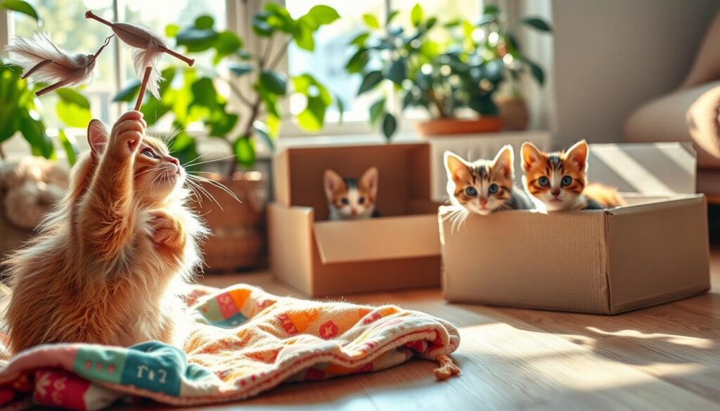 benefícios de vídeos engraçados de gatos