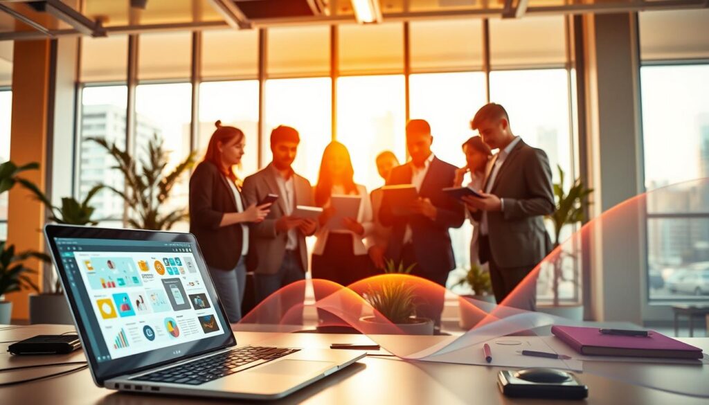 criar conteúdo visual com ia