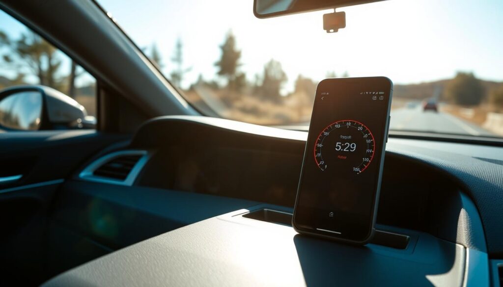 dicas de segurança velocímetro celular