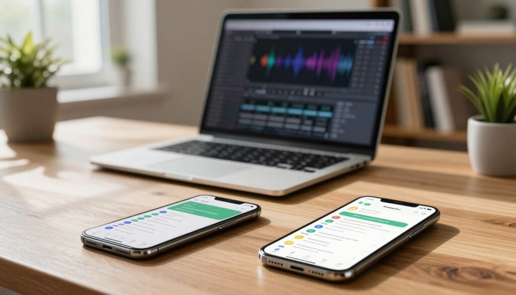 ferramentas gratuitas de transcrição para ios e android