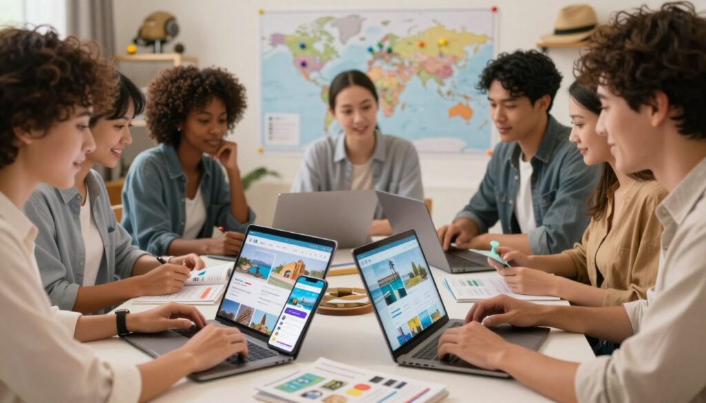 ferramentas gratuitas para viagens em grupo