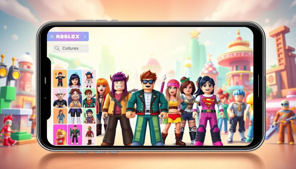 funcionalidades aplicativo skins roblox