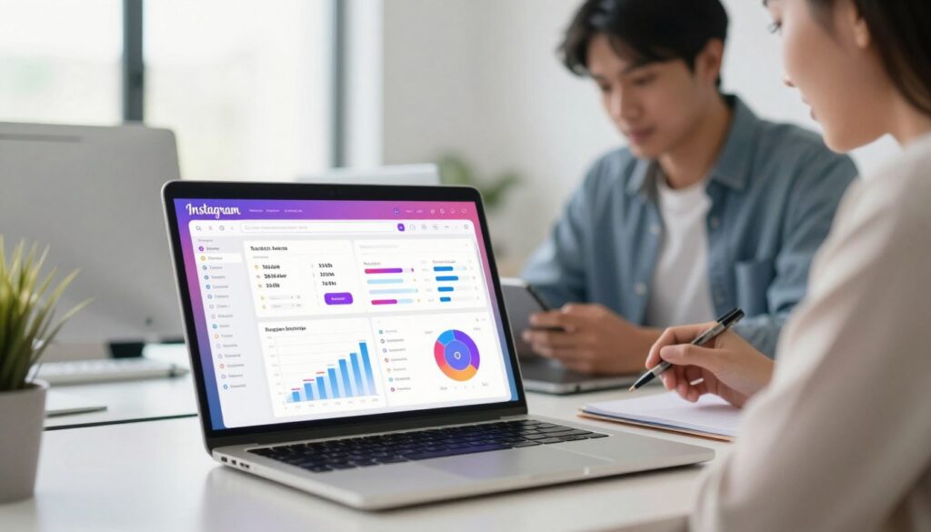 funcionamento técnico monitoramento Instagram
