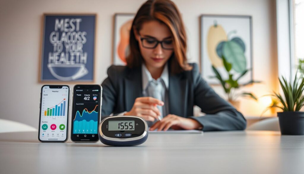 monitoramento da glicemia